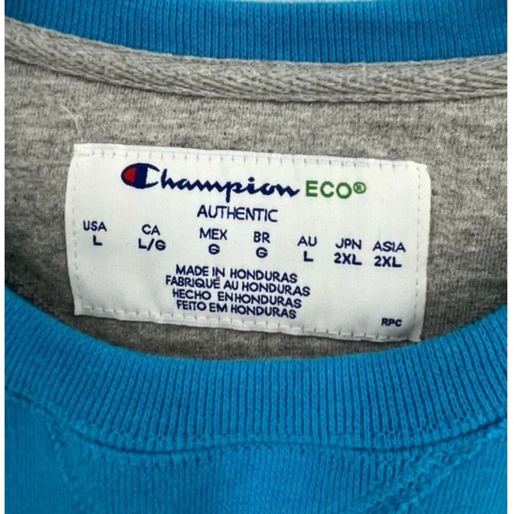 Just in 💫| Champion Blue Youth Sweatshirt sz L - Picture 3 of 6